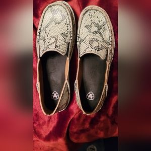Ariat Women's Cruiser Snake Print Shoe